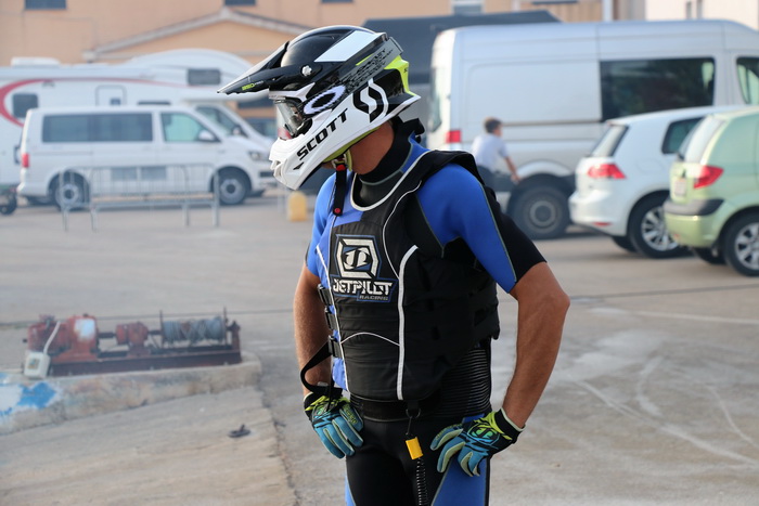 Vir: Slobodan trening na plaži Jadro pred utrke Alpe Adria Jest Ski Toura. Foto: Kažimir Škrbić/Virski list