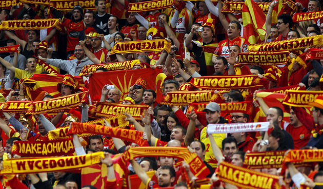 Makedonski navijači, foto: www.ehf-euro.com