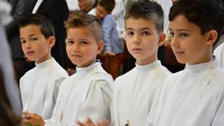 Sakrament Prve pričesti u katedrali sv. Stošije, foto- Iva Perinčić