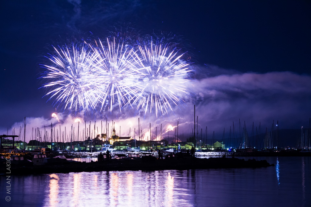 Biogradska noć 2017: Spektakularni vatromet Biogradska noć 2017: Spektakularni vatromet