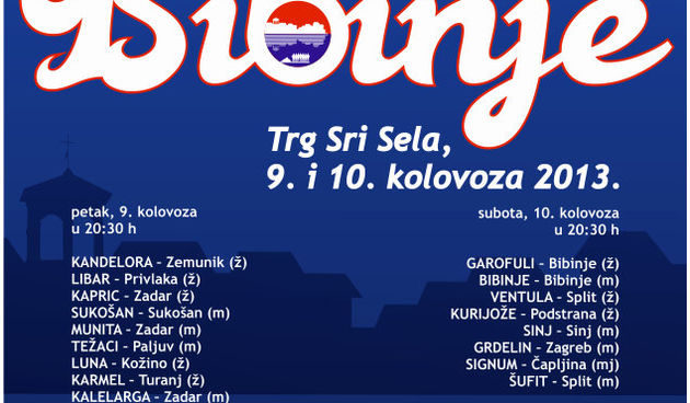 33 godine klapskog susreta “Raspivano Bibinje”