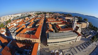 Zadar iz zraka, panorama Zadra Zadar iz zraka, panorama Zadra