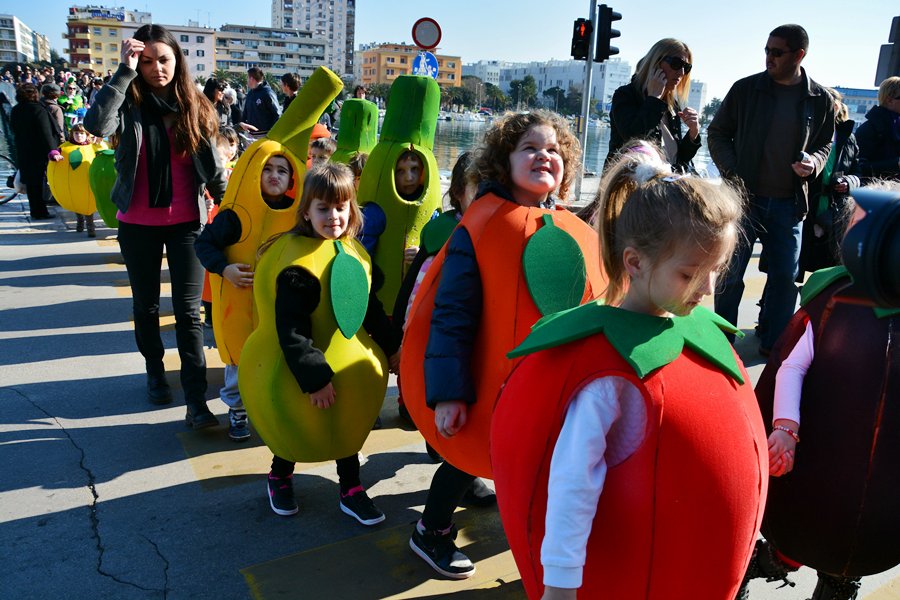 Prvi dan zadarskog “Karnevalića” Prvi dan zadarskog “Karnevalića”