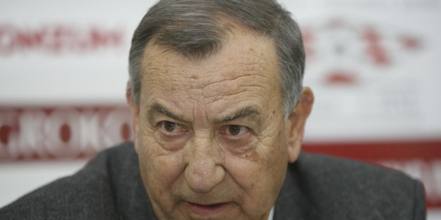 Split, 120210. Poljud. Nadzorni odbor Hajduka na danasnjoj je sjednici izabrao novog trenera. Stanko Poklepovic tako ce zamijeniti Edoarda Reju na klupi splitskog kluba. Na fotografiji: Stanko Poklepovic. Foto: Vladimir Dugandzic / CROPIX Split, 120210. Poljud. Nadzorni odbor Hajduka na danasnjoj je sjednici izabrao novog trenera. Stanko Poklepovic tako ce zamijeniti Edoarda Reju na klupi splitskog kluba. Na fotografiji: Stanko Poklepovic. Foto: Vladimir Dugandzic / CROPIX