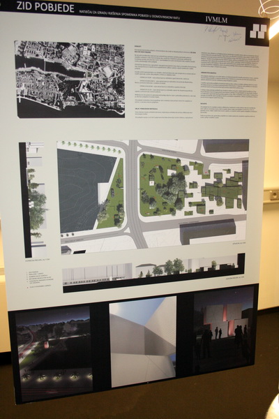 SC Visnjik: Izlozeni radovi natjecaja za Spomenik pobjede u Zadru SC Visnjik: Izlozeni radovi natjecaja za Spomenik pobjede u Zadru