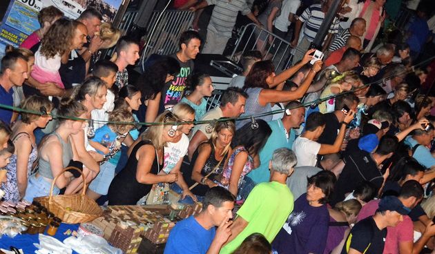 11. Biogradska noć na obali Petra Krešimira IV. Foto. Gordana Šarić