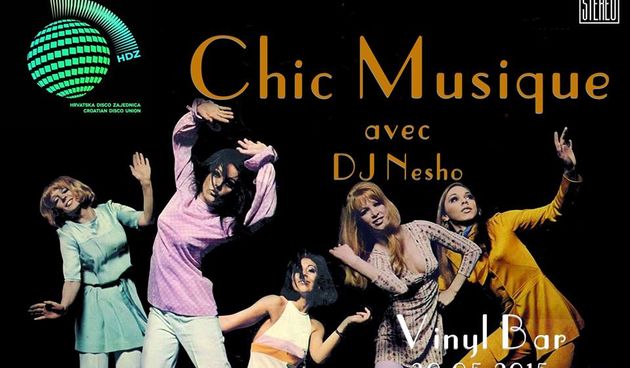 Vinyl Bar: otvorenje Cocktail bara uz DJ Nesha 30. svibnja, Chic Musique