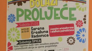 proljetna, kreativna radionica u City Galleriji, foto: Iva Perinčić