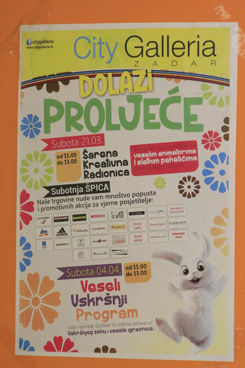 proljetna, kreativna radionica u City Galleriji, foto: Iva Perinčić