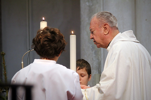Božićno misno slavlje u katedrali sv. Stošije (foto:Saša Čuka)