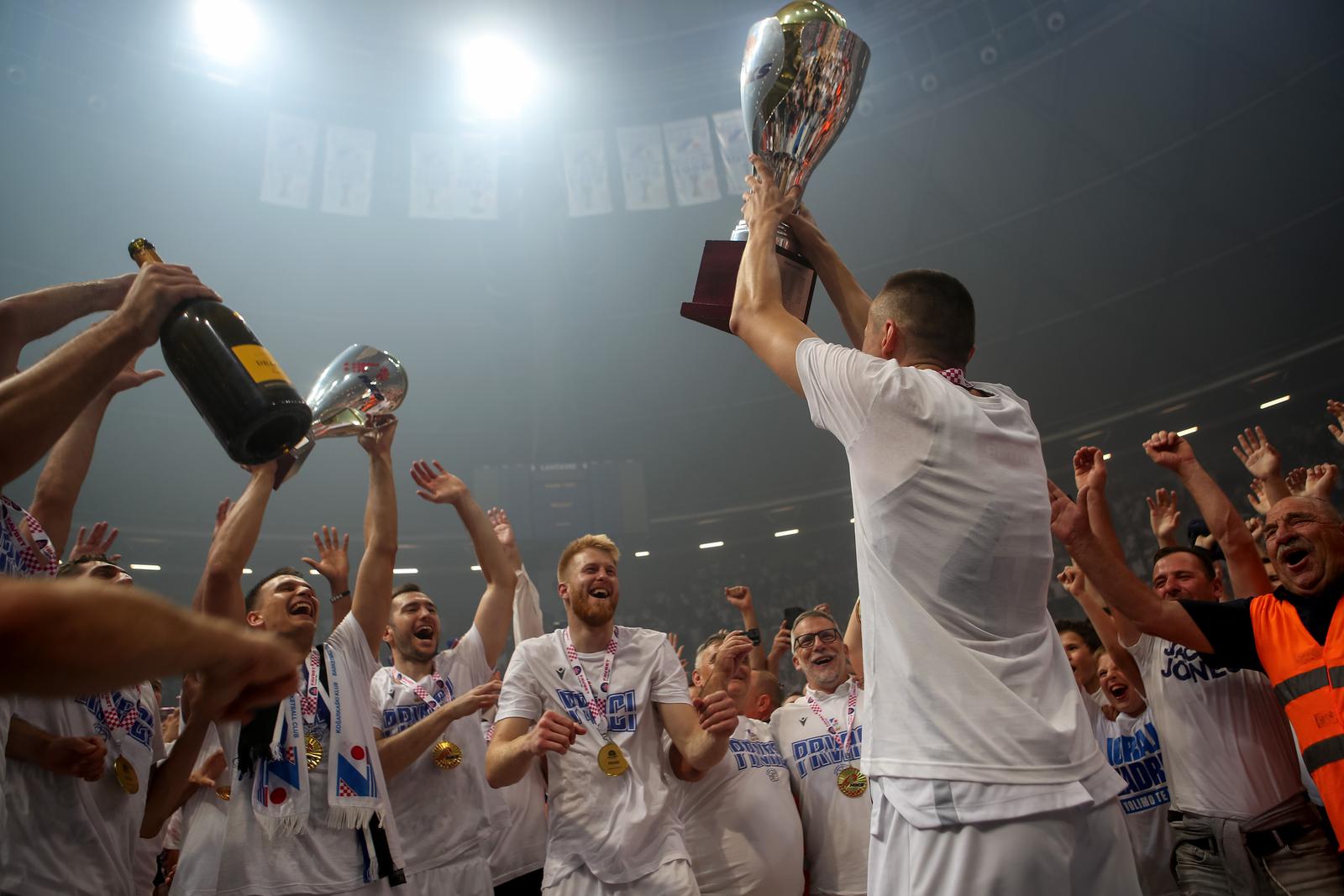 Košarkaši Zadra peti put u povijesti prvaci Hrvatske