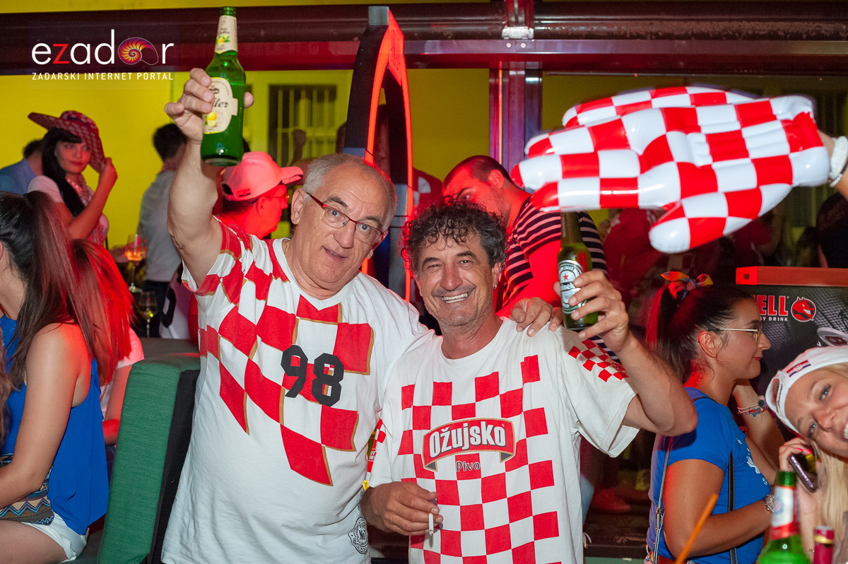 Zadar je gorio: Velika fešta nakon plasmana Vatrenih u finale Svjetskog prvenstva