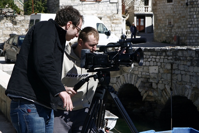 Snimanje spota za pjesmu “Ružo crvena”