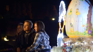 Cazma, 060412.
Obitelj Salaj iz Grabovnice kraj Cazme po prvi je put po uzoru na bozicni ugodjaj priredila i “Uskrsnu pricu”. Za tu su priliku imanje ukrasili s 2700 pisanica, zeceva, pilica i pijetlova koji svijetle po noci i ostavljaju posjetioce bez da