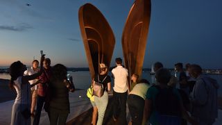 Otvaranje spomenika Lostura na Murteru Otvaranje spomenika Lostura na Murteru