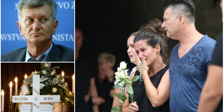 mama Martina Klapan Matteo Ružić Milan Kujundžić sprovod