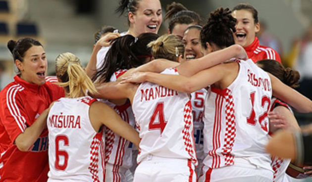 Hrvatska ženska košarkaška reprezentacija, foto: kosarka.org