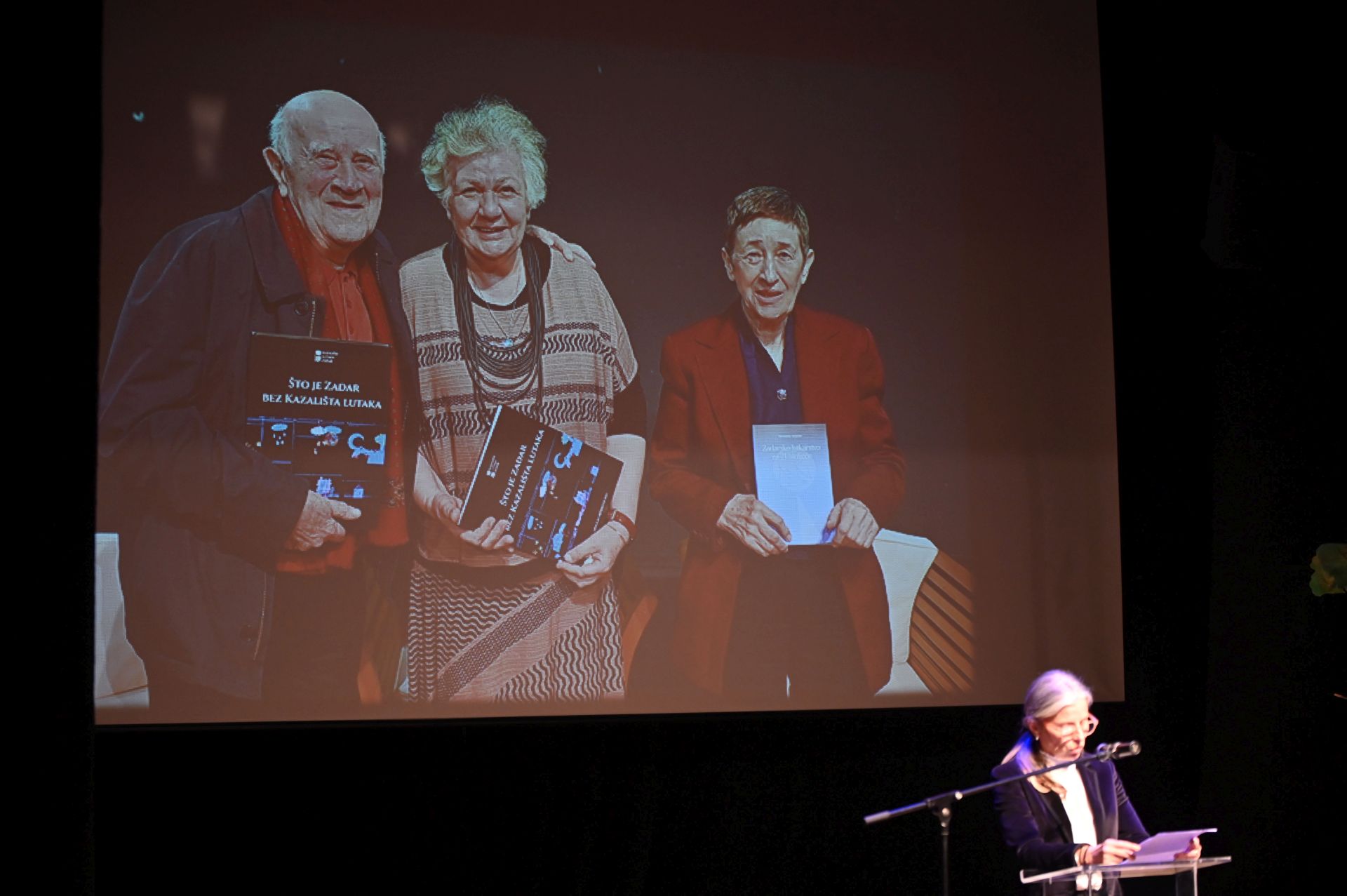 U Kazalištu lutaka Zadar danas je održana komemoracija za preminulu sveučilišnu profesoricu Teodoru Vigato U Kazalištu lutaka Zadar danas je održana komemoracija za preminulu sveučilišnu profesoricu Teodoru Vigato
