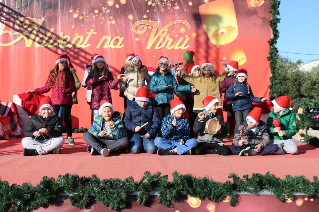 Djed Mraz stigao na Vir! Djed Mraz stigao na Vir!