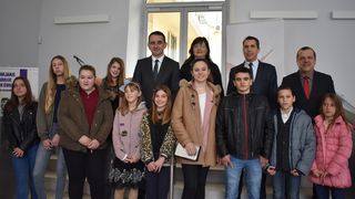 Dodjela nagrada učenicima za radove na natječaju “Hrvatska kakvu želimo” Dodjela nagrada učenicima za radove na natječaju “Hrvatska kakvu želimo”