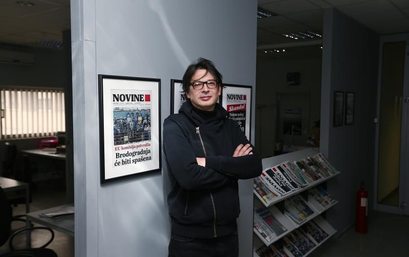 Prva klapa snimanja nove HTV-ove serije “Novine”, redatelja Dalibora Matanića Jednu od glavnih uloga ima Zadranka Tihana Lazović. Foto: Željko Lukunić/PIXSELL Prva klapa snimanja nove HTV-ove serije “Novine”, redatelja Dalibora Matanića Jednu od glavnih uloga ima Zadranka Tihana Lazović. Foto: Željko Lukunić/PIXSELL