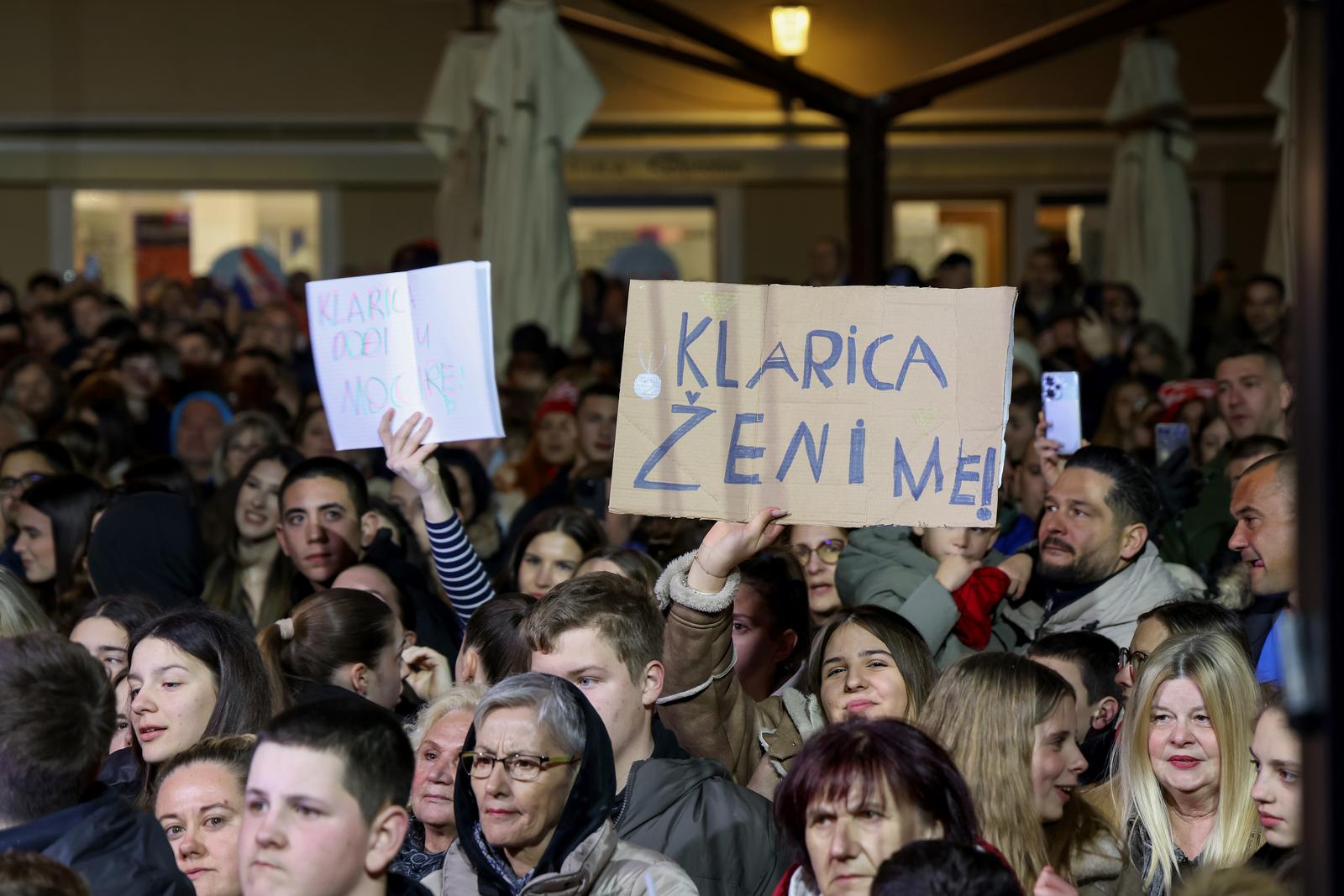 Doček rukometaša u Zadru