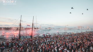 Zadar priredio čudesan doček svojim Vatrenim herojima (1)