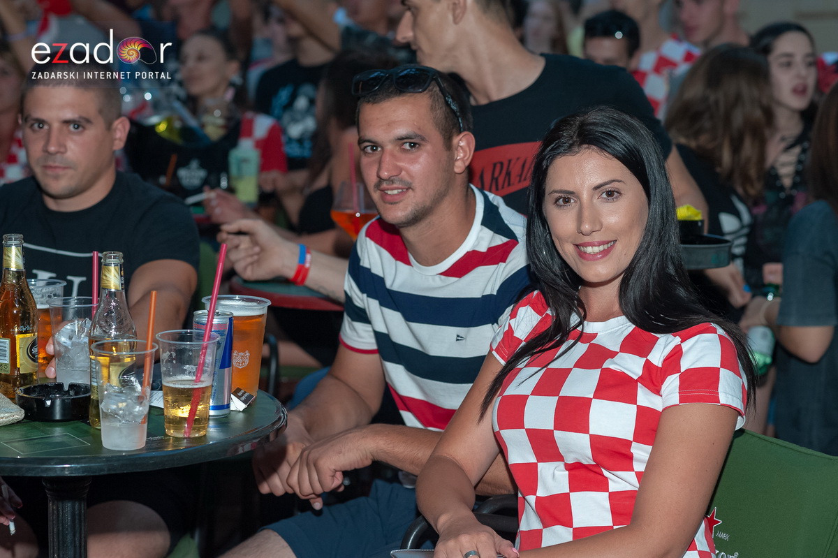 Zadar je gorio: Velika fešta nakon plasmana Vatrenih u polufinale Svjetskog prvenstva