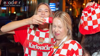 Zadar je gorio: Velika fešta nakon plasmana Vatrenih u finale Svjetskog prvenstva