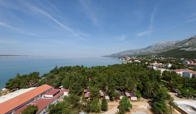 Starigrad Paklenica iz zraka