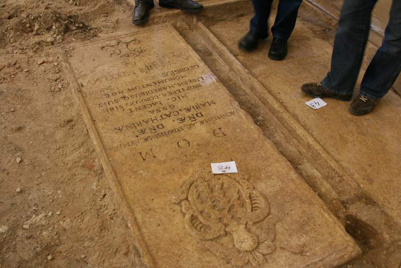 Otkrice u temeljima crkve Svetog Frane u Zadru, Foto: fra Drago Ljevar Otkrice u temeljima crkve Svetog Frane u Zadru, Foto: fra Drago Ljevar