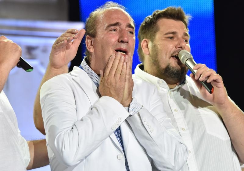 Mladen Grdović osvojio prvu nagradu publike na Splitskom festivalu 2016. Photo: Hrvoje Jelavić/PIXSELL