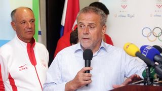 Hrvatski olimpijci svečano dočekani na Plesu. Sandra Perković, Šime Fantela, Igor Marenić, Tonči Stipanović. Photo: Luak Sanzl/PPIXSELL Hrvatski olimpijci svečano dočekani na Plesu. Sandra Perković, Šime Fantela, Igor Marenić, Tonči Stipanović. Photo: Luak Sanzl/PPIXSELL