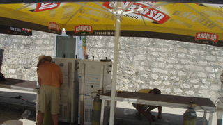 Pripreme za koncert Lennyja Kravitza