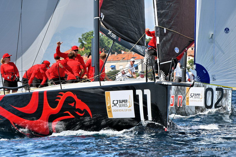 Drugi dan TP52 regate ispred zadarske rive Drugi dan TP52 regate ispred zadarske rive