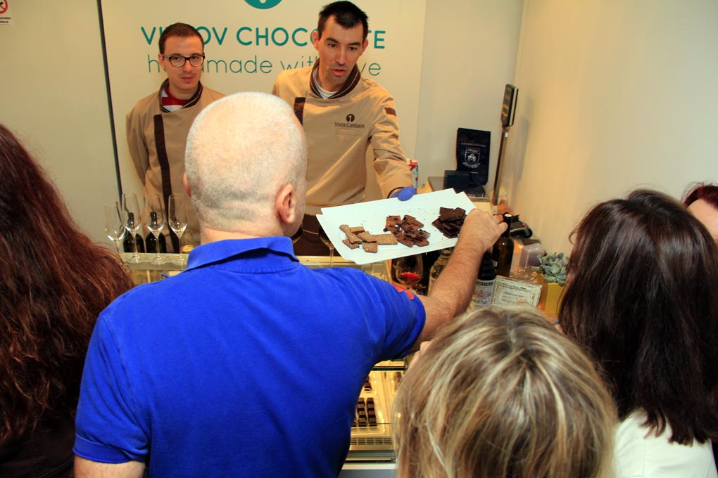 Dubravko Vitlov, otvorena prodavaonica čokolade, foto: Iva Perinčić