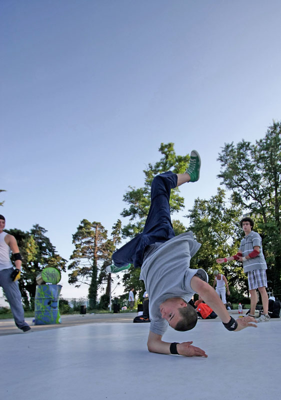 Grafiti, Hip hop & Break battles – Kapetanski park (foto: Marin Gospić)