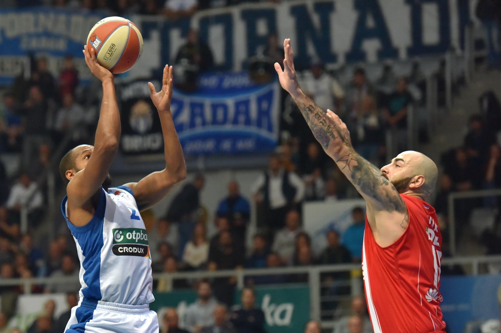 ABA liga, 9. kolo: KK Zadar – KK Crvena Zvezda 76-88 ABA liga, 9. kolo: KK Zadar – KK Crvena Zvezda 76-88
