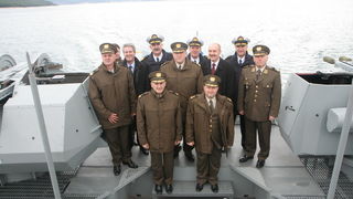 Svečanost imenovanja raketnih topovnjača Vukovar i Dubrovnik