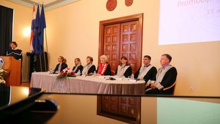 Promocija doktora znanosti na Sveučilištu u Zadru Promocija doktora znanosti na Sveučilištu u Zadru