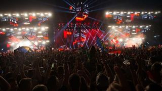 Prvi dan ULTRA Europe 2014 glazbenog festivala na Poljudu. Nastup – DVBBS. Photo: Davor Puklavec/PIXSELL Prvi dan ULTRA Europe 2014 glazbenog festivala na Poljudu. Nastup – DVBBS. Photo: Davor Puklavec/PIXSELL