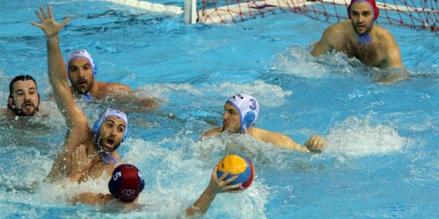 03.04.2015., bazen Kantrida, Rijeka – Final Four regionalna vaterpolo liga, finalna utakmica, Primorje Erste banka – Jug CO. Photo: Goran Kovacic/PIXSELL 03.04.2015., bazen Kantrida, Rijeka – Final Four regionalna vaterpolo liga, finalna utakmica, Primorje Erste banka – Jug CO. Photo: Goran Kovacic/PIXSELL