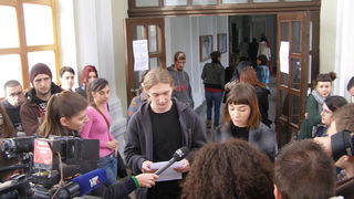 Okupljanje Nezavisne studentske inicijative Zadar (foto Nikola Turcinov) Okupljanje Nezavisne studentske inicijative Zadar (foto Nikola Turcinov)