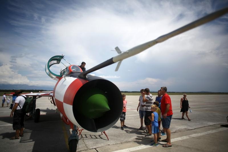 Dan otvorenih vrata Zračne baze Zemunik 5. kolovoza 2014., Foto: Filip Brala/PIXSELL