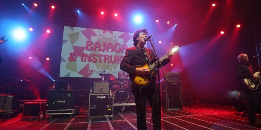 U velikoj dvorani Doma sportova, u organizaciji Udruge HUHIV povodom Svjetskog dana AIDS-a i ukazivanja na probleme AIDS-a i HIV-a, znanje, zastitu i zdravlje odrzan je 12. Pozitivan koncert. Koncert Bajaga i Instruktori. Photo: Borna Filic/PIXSELL