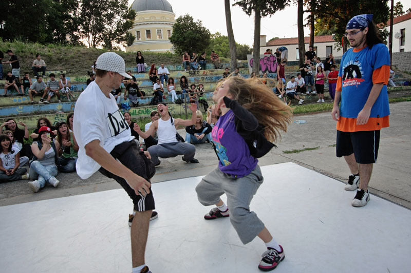 Grafiti, Hip hop & Break battles – Kapetanski park (foto: Marin Gospić)