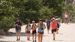 Penjači uživaju u kanjonu Paklenice, Foto: Dino Stanin Penjači uživaju u kanjonu Paklenice, Foto: Dino Stanin