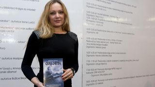 12.11.2014., Zagreb – U sklopu Interlibera odrzana je promocije knjige pod nazivom Grijesi hrvatske knjizevnice iz dijaspore Marijane Dokoze. Photo: Davor Visnjic/PIXSELL