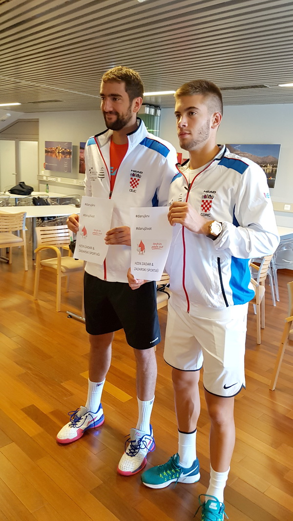 U organizaciji sekcije HZSN Zadar u dvorani 1 SC Višnjik održana je akcija dobrovoljnog darivanja krvi na kojoj je prikupljeno 25 doza tekućine koja život znači. Foto: Mladen Malik