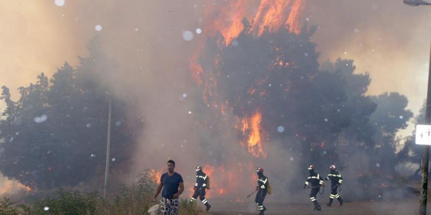 Požar na Plovaniji 11. kolovoza 2013. Foto: Željko Mršić/PIXSELL Požar na Plovaniji 11. kolovoza 2013. Foto: Željko Mršić/PIXSELL